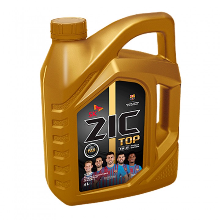 Моторное масло ZIC 5w/30 Top 4л в Караганде