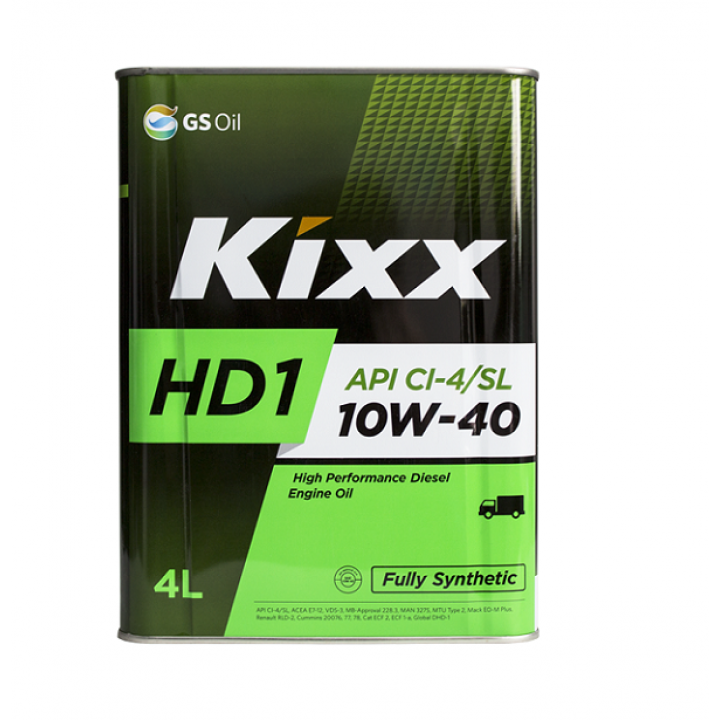 Моторное масло Kixx HD1CI-4/SL10w/40 4 л в Караганде