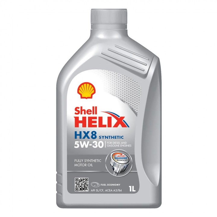Моторное масло SHELL Helix HX8 Synthetic 5W-30 1 л в Караганде