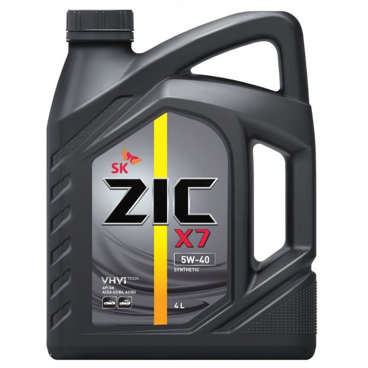 Моторное масло ZIC X7 5W-40 4 л в Караганде